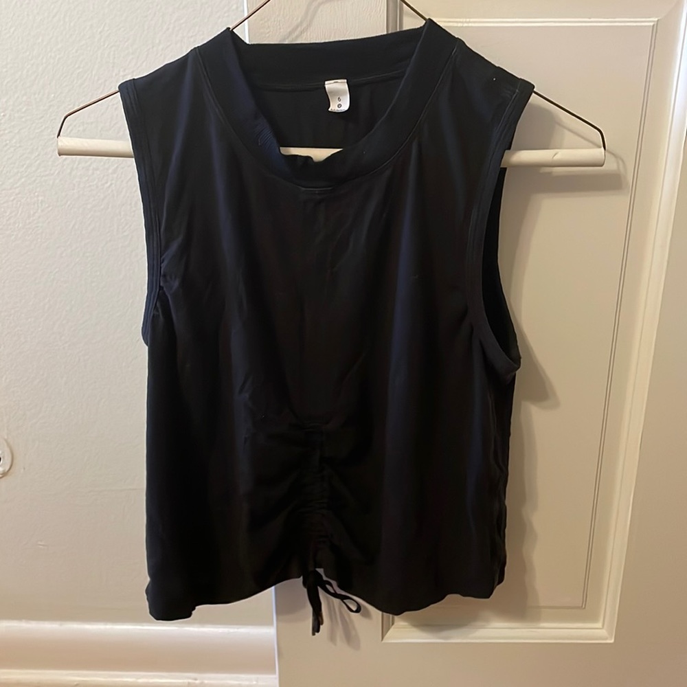 Lulu lemon cropped tank top